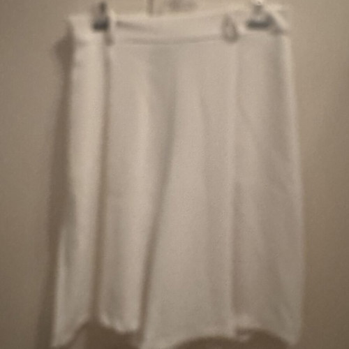 Bermuda shorts used, white, size L, wide fit