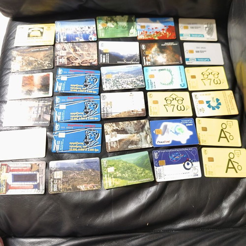 Phone cards used, pack of 140