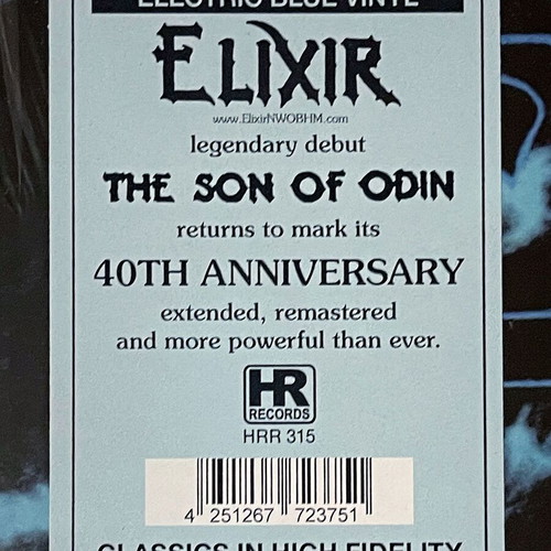 Elixir The Son of Odin 2026 Limited Edition Vinyl 2LP New Sealed