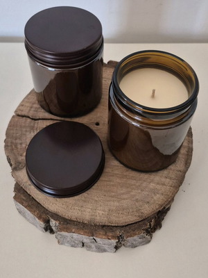 Soy Scented Candles handmade, pack of 2, 100% natural