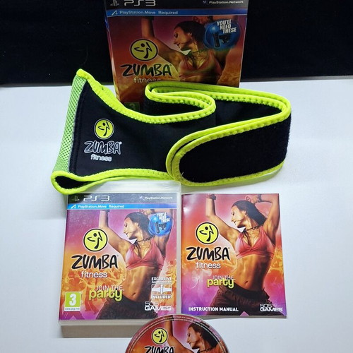 Zumba Fitness PlayStation 3 game used with inserts
