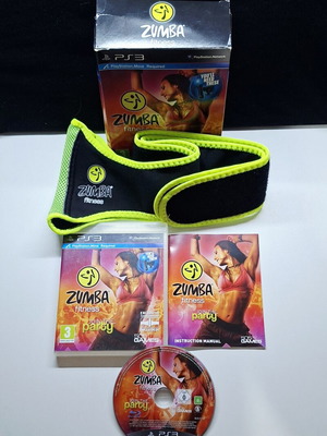Zumba Fitness PlayStation 3 game used with inserts