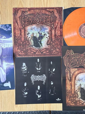 Perished Seid limited edition orange marble vinyl new