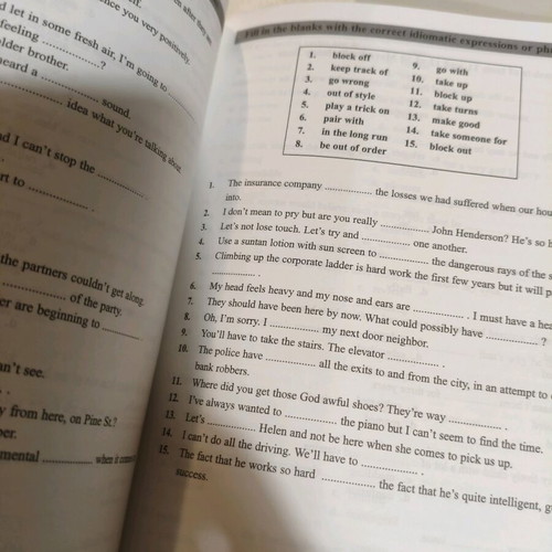 English Language Learning Book used