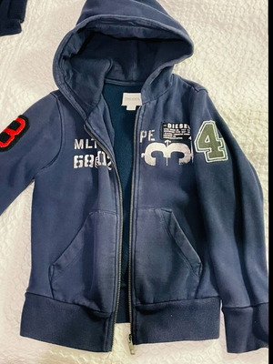 Diesel jacket like new, blue, for 8-9 years old