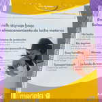 Medela παρελκόμενα μαζί με σακουλάκια θηλασμού και pads