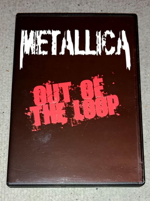 Metallica DVD Out Of The Loop new, metal