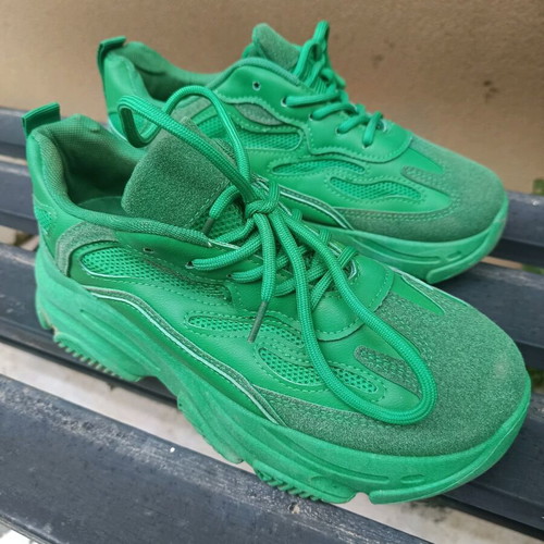 Marquiiz Sneakers n38 new, green athletic shoes