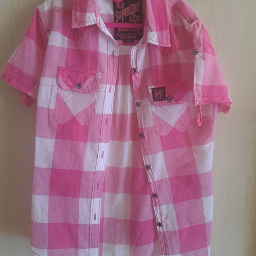 Superdry women's shirt size XS, slim fit, like new