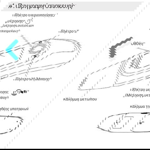 ЦИФРОВ ИНФРАЧЕРВЕН ТЕРМОМЕТЪР ЗА МНОГОКРАТНА УПОТРЕБА