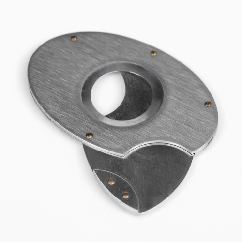 Inox cigar cutter in black leather case like new