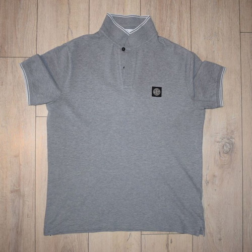 Stone Island Polo Shirt grey size XXL like new