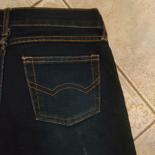 Bootcut jeans like new, blue, sizes S and M