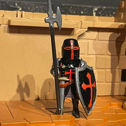 Playmobil Templar Knight custom made figure new