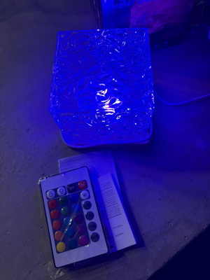 USB Dynamic Water Pattern RGB LED Light with Remote