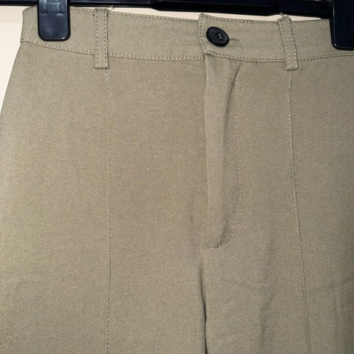 Pull & Bear fabric pants khaki color like new size XS