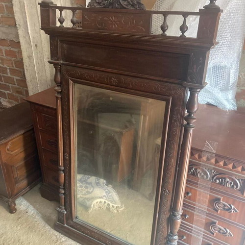 Carved Antique Console Used