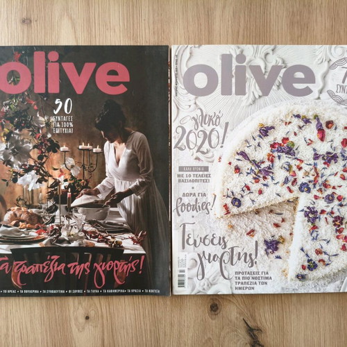 Olive magazine used, 9 issues