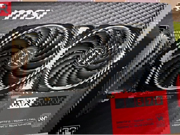 MSI Radeon RX 570 8gb armour OC