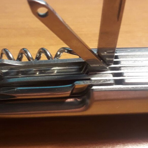 Multitool new, essential for camping trips etc.