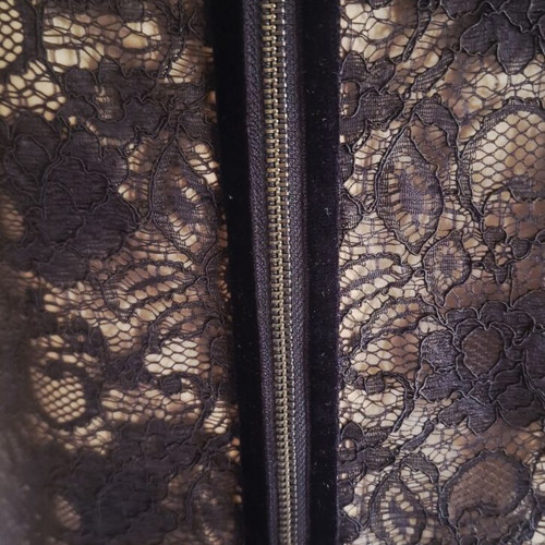 Gerard Darel Black Lace Midi Dress like new, cocktail party