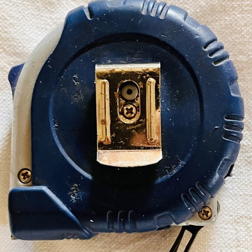 Measuring tape INTER 7.5m x 25mm used, blue color