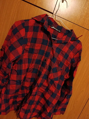 Checked shirt unused, like new