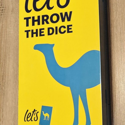 Ξύλινο τάβλι Camel σαν καινούργιο, συλλεκτικό