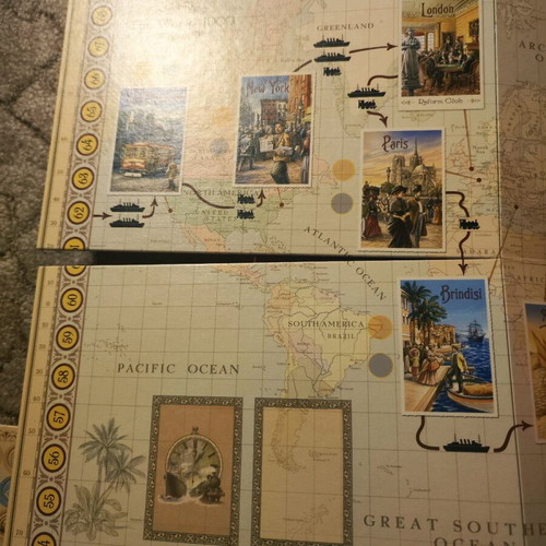 Around the World in 80 Days board game Kaissa like new