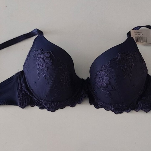 Triumph Sexy Angel WHU Push-Up Bra Dark Blue 80C New with Tags