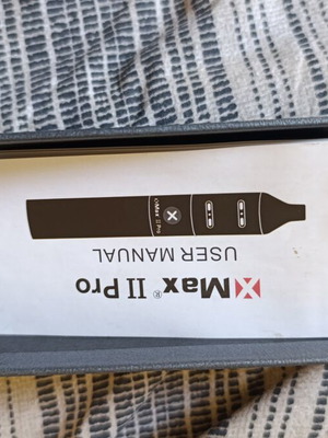 Φορητός ατμοποιητής XMAX II Pro σαν καινούργιος με σφραγισμένα αξεσουάρ