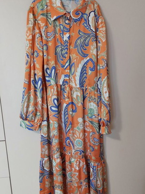 Matis dress XL new, orange, comfortable and fresh