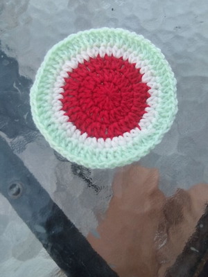 Handmade knitted coasters new, unique designs
