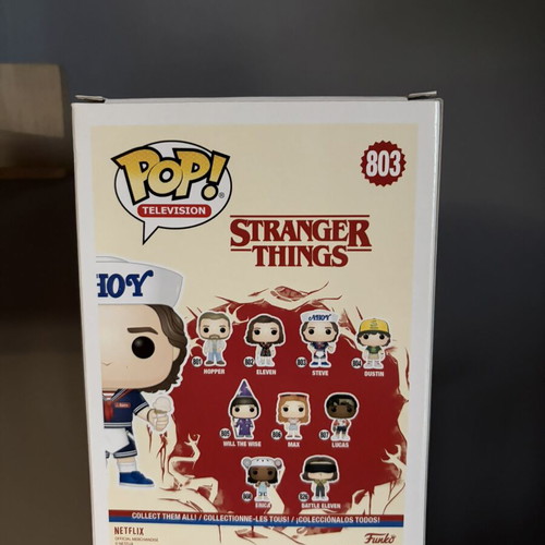 Steve #803 Stranger Things Funko Pop vinyl figure like new