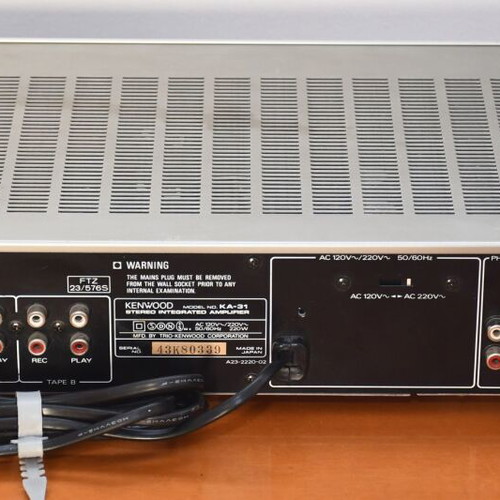 Kenwood KA 31 integrated amplifier like new