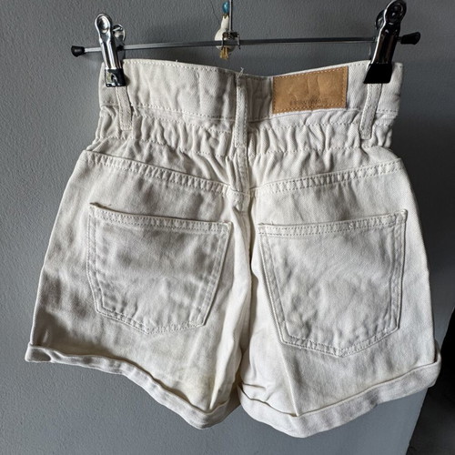 Stradivarius beige denim shorts like new, size XXS