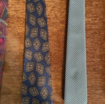 Branded ties like new condition
