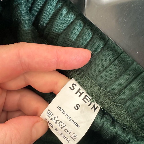 Shein Inawly 2pc tracksuit set dark green like new