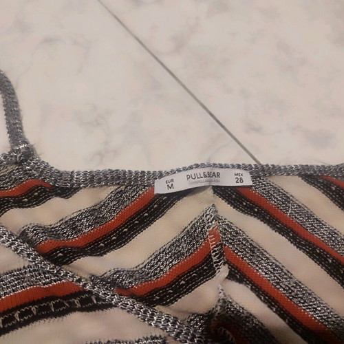 Pull & Bear blouse used, multicolor, boho style