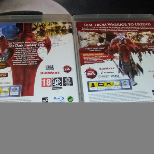 Dragon Age Origins and Dragon Age II PS3 games