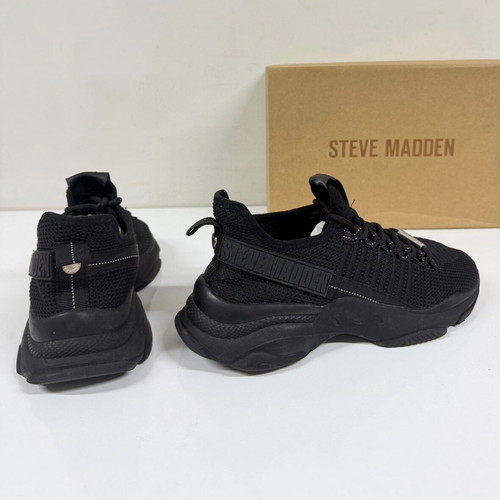 Steve Madden Mac-E sneakers used, black, size 37