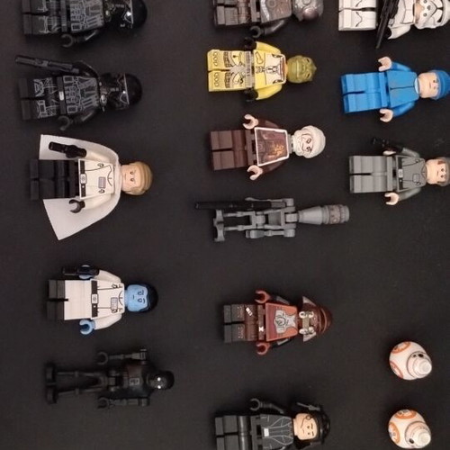 Lego collection used with rare sets and minifigs including Star Wars and Nexo Knights