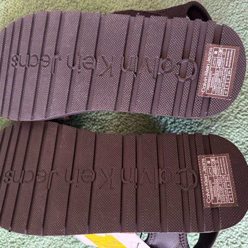 Calvin Klein sandals new, size 42, black