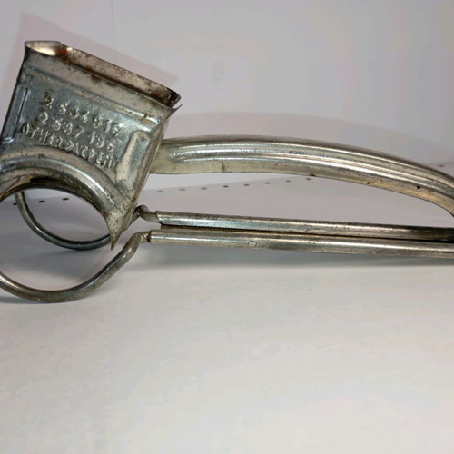 Mouli France vintage cheese grater used without handle