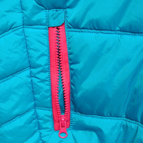 Women's sleeveless jacket like new, blue, size L