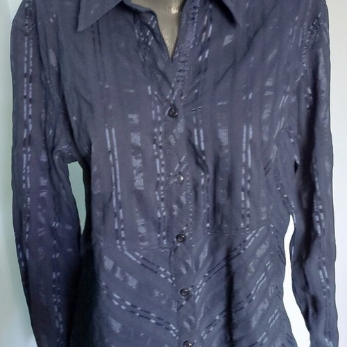 Cecil women's navy blue elastic shirt XXL-4XL