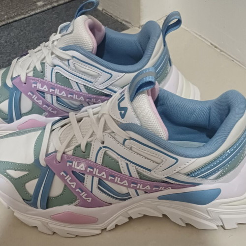 Fila Electrove 2 sport shoes, white orchid bouquet allure, size EU 40
