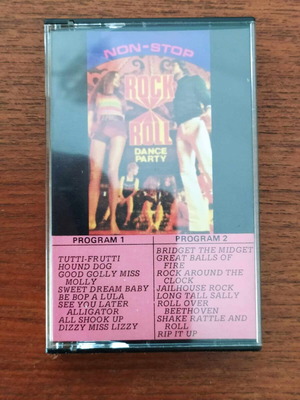 Non Stop Rock n' Roll Dance Party cassette used