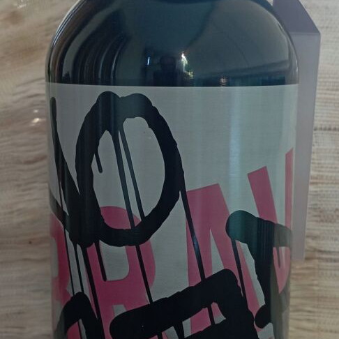 No Fear stainless steel water bottle 580ml