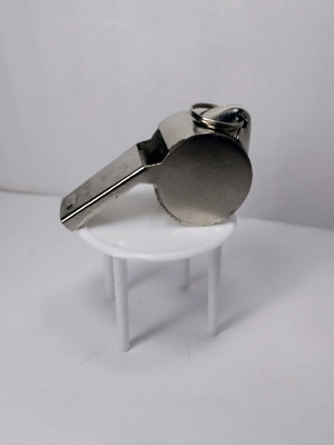 Метална свирка нова, сребрист цвят